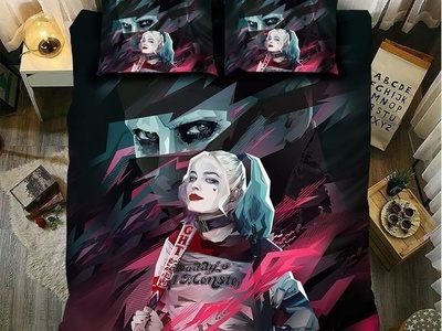 Joker and Harley Quinn bedding