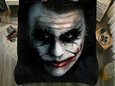 Joker and Harley Quinn bedding
