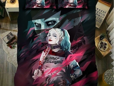 Joker and Harley Quinn bedding