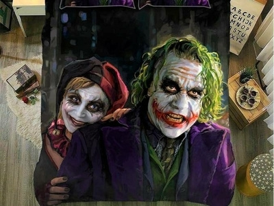 Joker and Harley Quinn bedding joker and harley quinn bedding