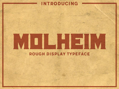 Molheim Typeface