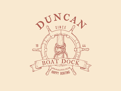 Duncan Boat Dock - Unused Logo