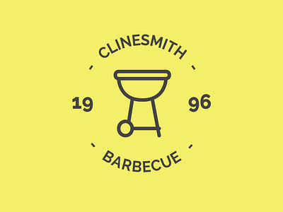 Barbecue Grill Logo app badge barbecue brand branding design display flat grill handcrafted icon illustration label logo minimalist restaurant simple vector web