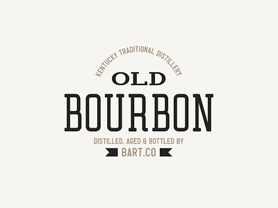 Bourbon - Retro Logo