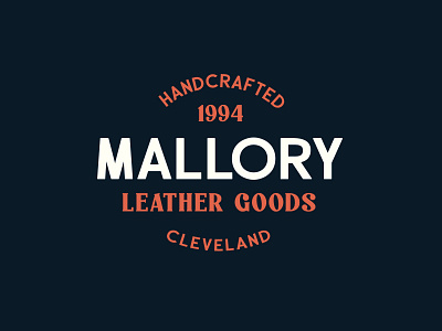Mallory - Paschal Dumont branding design display font handcrafted logo retro typeface typography vintage