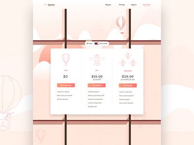 Letter.so Pricing Page