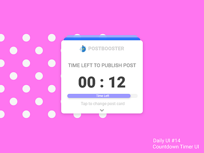 Daily UI 14 - Countdown Timer concept countdown timer daily ui