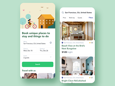 House Renting App For Travelers