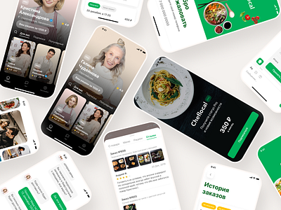 Food Delivery App Design app category chat chiefs delivery food mobile mvp online personal product profile react native recommended reviews shop store subscription ux