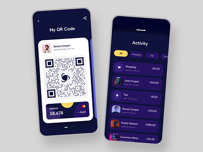 Digital Wallet App Design Concept