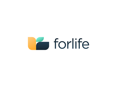 Forlife Logo illustration logo simple typography