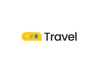 Travel Company Logo design logo simple typography