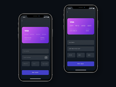 Credit Card Checkout card checkout credit credit card design interaction mobile mobile app simple ui ux