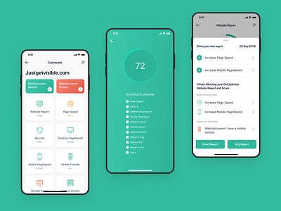 Get Uptimize Dashboard / UI Kit Free