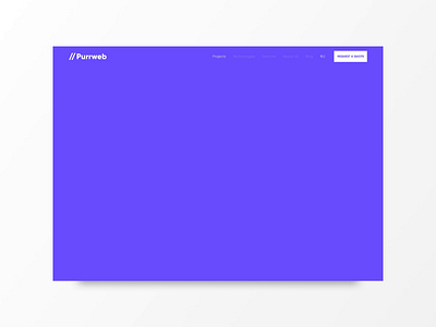 // Purrweb 404 Error Page 404 animation branding design error figma icon illustration interaction landing minimal page principle simple typography ui ux web webdesign website