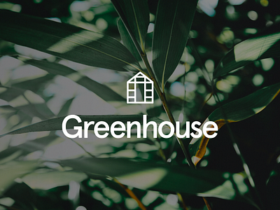Greenhouse Concept branding design graphic design logo typography vector