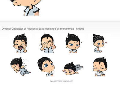 LINE stickers project stickers