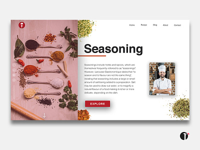 Seasoning Landing Page