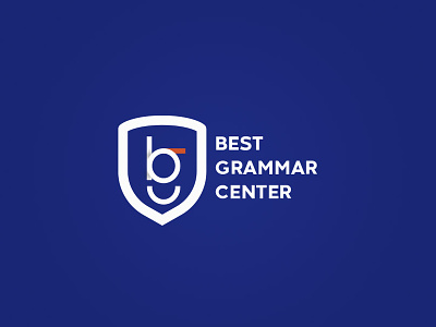 Best Grammar Center Logo Brand Identity