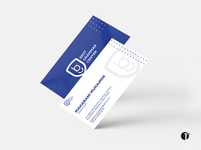 Business Card BGC blue branding business card courses design graphic design learning mockup mockup design professional study