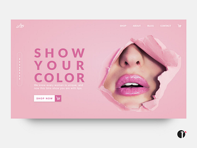 Cosmetic landing page