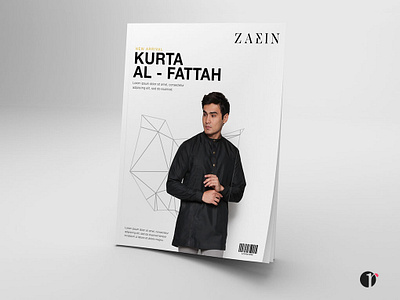 Zaein Magazine black clothing design fashion islam logo magazine malay modest muslim white