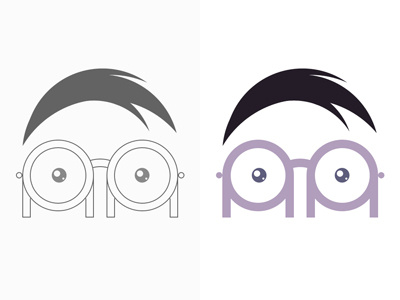 Are you a Geek? flat geek logo seo subtle