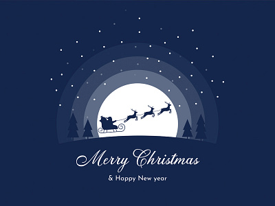 Merry Christmas & Happy New Year 2019 card christmas christmas card download eps free happy merry merry christmas merrychristmas new year 2019 new year card new year eve santa claus snow vector