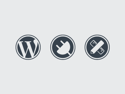 Wordpress Icons circle design icons plug in plugin wordpress