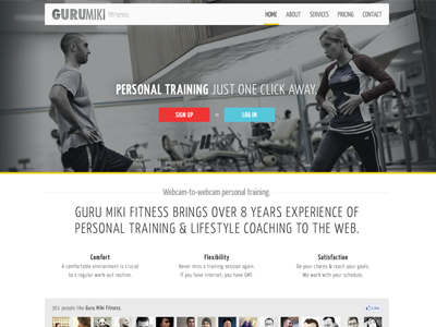 GMF Homepage Details fitness full shot gym health personal training