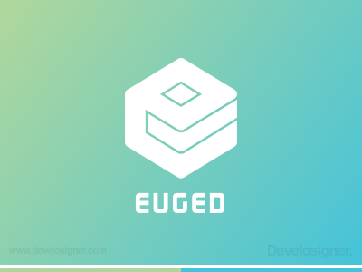 Euged Logo branding develosigner logo