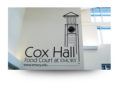 Cox Hall Logo for Emory