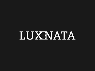 Luxnata branding clean design elegant logo sophisticated