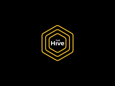 THE HIVE branding design elegant film hive illustration logo producer videos