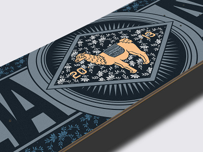 Skateboard Deck - KETA Skateboards adobe illustrator brand brand identity branding clean deck design flat graphic design lama minimal mockup print skate skateboard skateboard graphics type typography