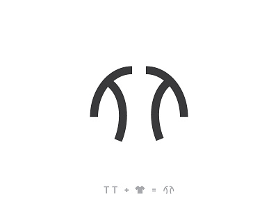 TT Logo clothing clothing line logo logo design negative space t shirt
