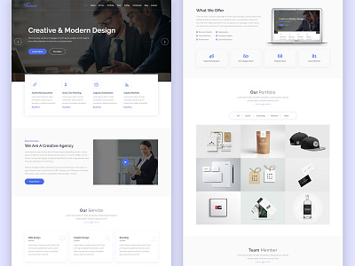 Famous – Digital Corporate Business HTML5 Template