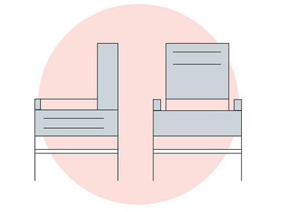 Icon Chair art chair design flat icons illustration vector