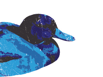 The Blue Duck abazzo graphics bird duck vector