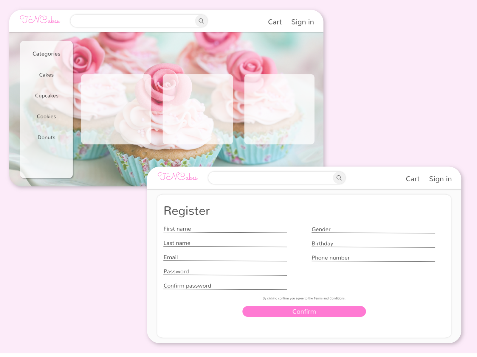 Tncakes By Rizwan Ahmed On Dribbble
