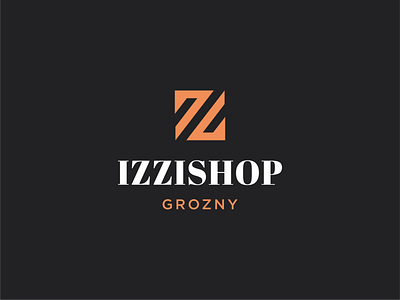 IzziShop design estate logo minimal shop ui
