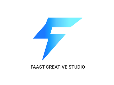 Faast Creative Studio blue branding design illustration logo website