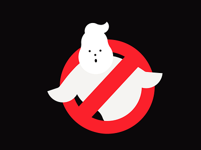 Ghost Busters black character comedy fantasy ghost ghost busters graphic arts illustation limitation logo movie prohibition red sign