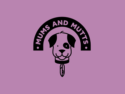 Mums and Mutts V2 dog dog logo doggy kids