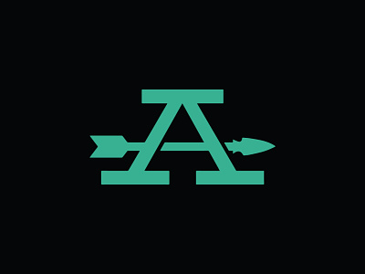 Black Arawak Logo arrow logo
