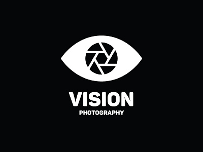 Vision Photography logo minimal