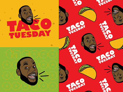 Taco Tuesday food lebron sports taco