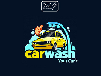 CarWash creative design graphic design logo