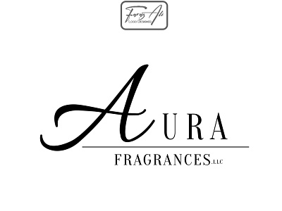 Aura Fragrances creative design graphic design logo luxury vector