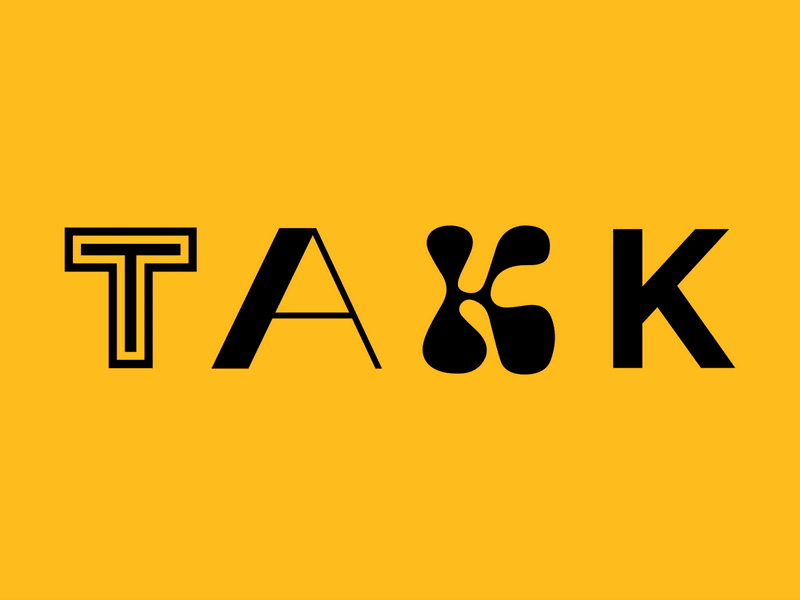 TAKK Rebrand branding design graphic logo rebrand typography
